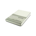 Zequenz Basic+ A5 Squared and Blank Notebook – Silver-White