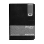 Zequenz Signature Classic A6 Ruled Notebook - Black