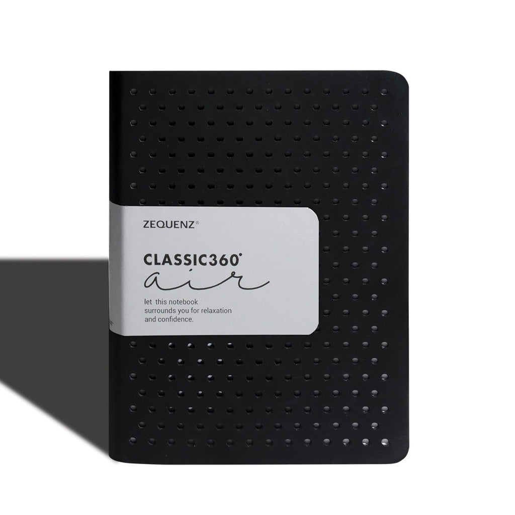 Zequenz Air A6 Dotted Notebook - Black