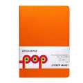 Zequenz Pop B6 Ruled Notebook - Brick