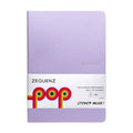 Zequenz Pop B6 Ruled Notebook - Purple Rain