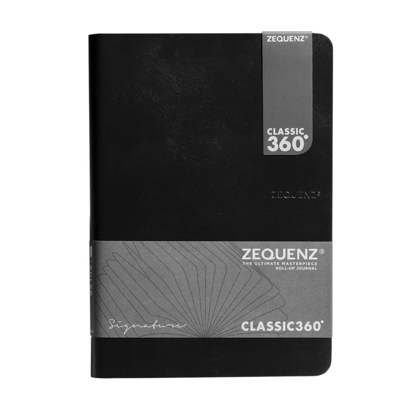 Zequenz | Signature Classic | A5 Black | Squared - Satyam Collection