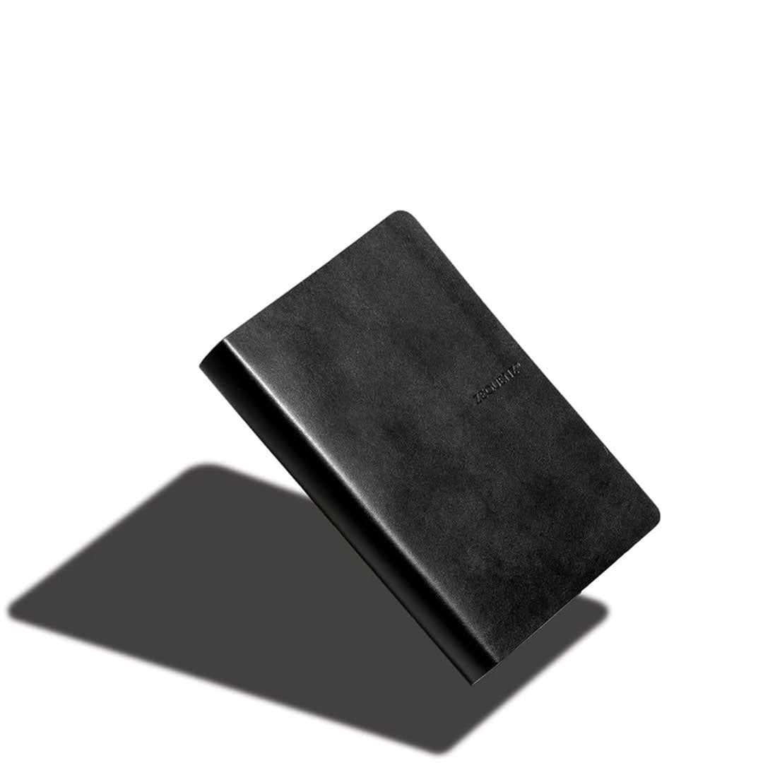 Zequenz Signature Classic B6 Ruled Notebook – Black - Satyam Collection