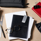 Zequenz Signature Classic B6 Ruled Notebook – Black - Satyam Collection
