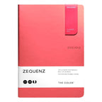 Zequenz The Color A5 Ruled Notebook - Coral - Satyam Collection
