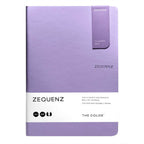 Zequenz The Color A5 Ruled Notebook - Lavender - Satyam Collection