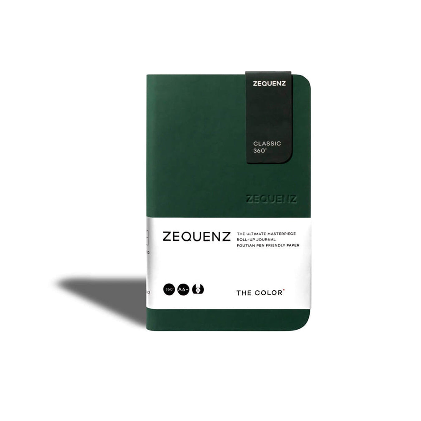 Zequenz The Color Series A6 Blank Notebook – Emerald Edition