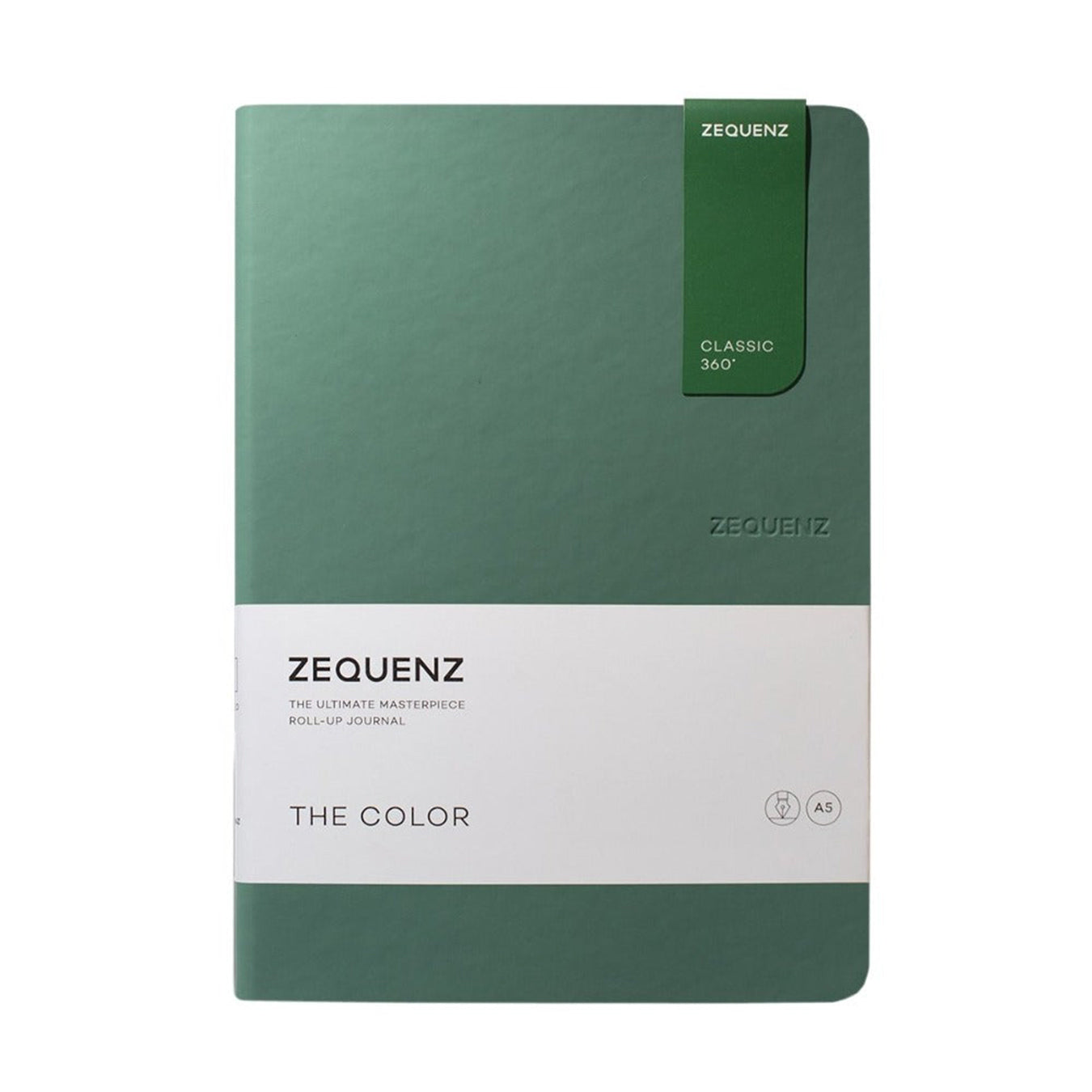 Zequenz The Color Series A5 Ruled Notebook – Jade