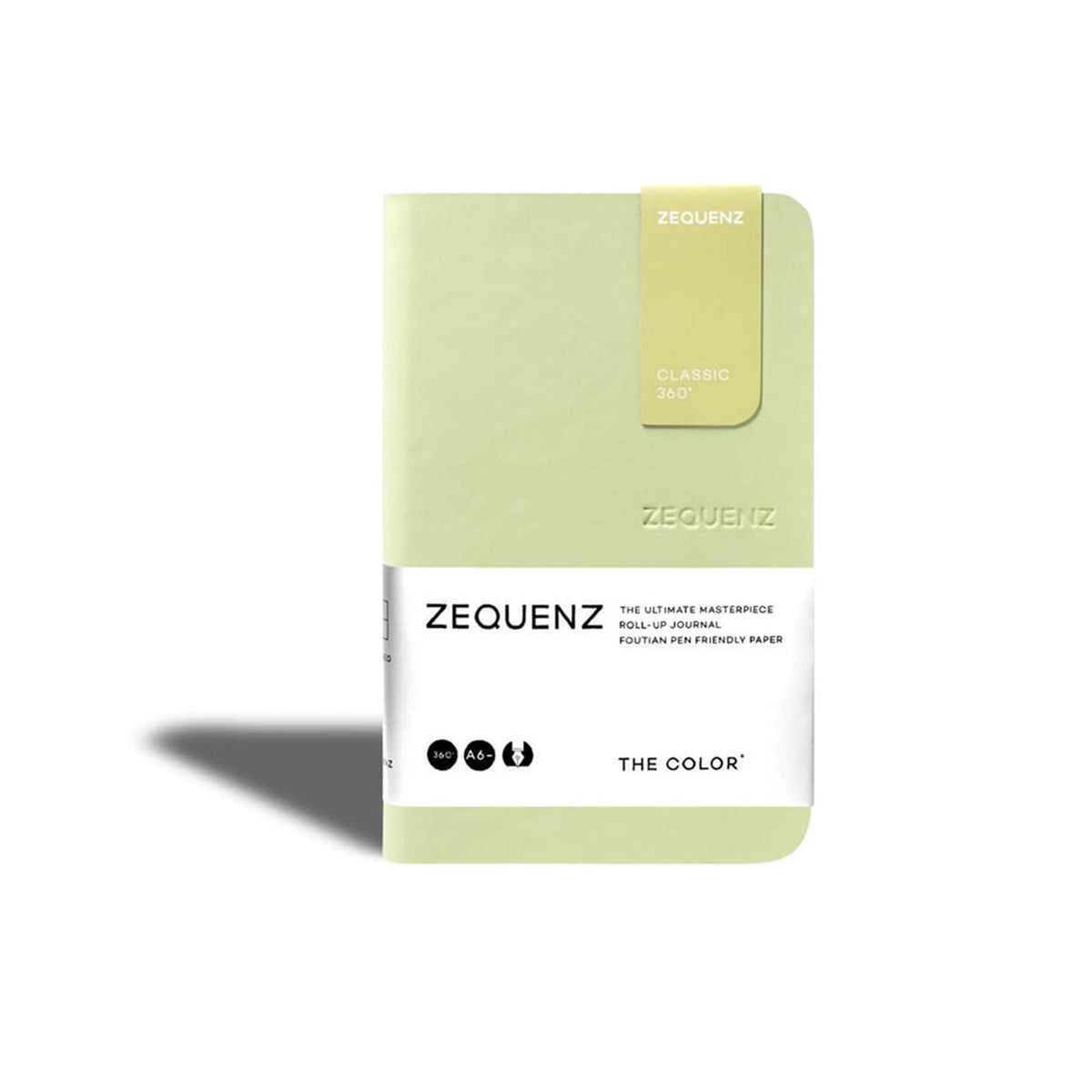 Zequenz The Color Series A6 Blank Notebook â€“ Olive - Satyam Collection