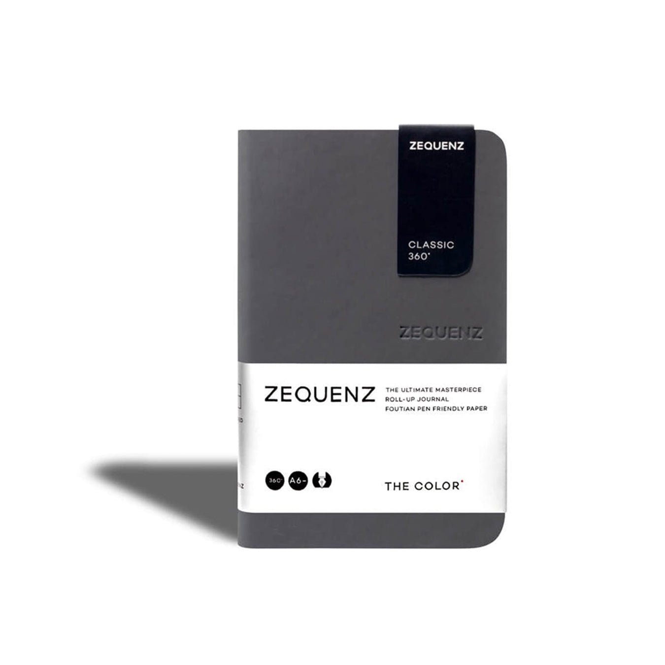 Zequenz The Color Series A6 Squared Notebook – Storm - Satyam Collection