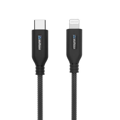 Stuffcool USB C to Lightning Apple MFi certified Chief 1.5 (Black)