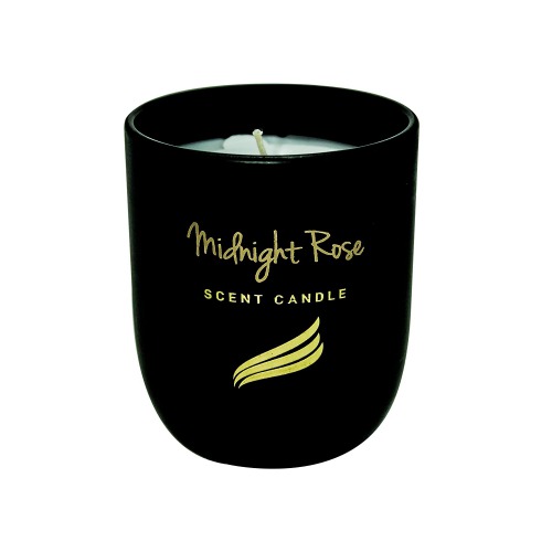PAN AROMAS Crystal Collection Scented Candle - Midnight Rose | 150 gms