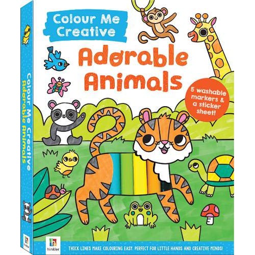 Colour Me Creative Adorable Animals Game For Kids