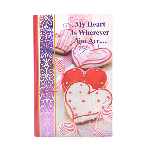 My Heart Is Wherever You Are Card