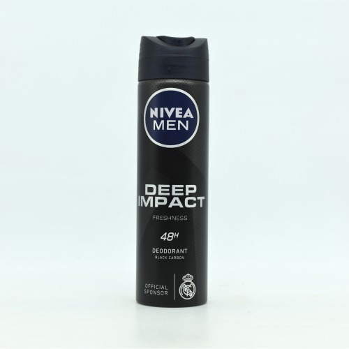 Nivea Men Deep Impact Deodorant - Freshness 150 ml