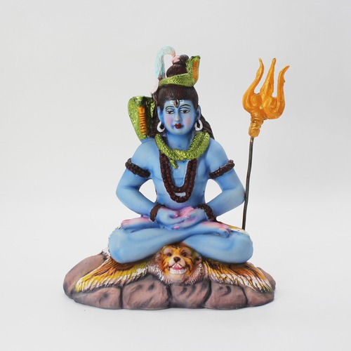 Fiber  Shiva Idol for Home & Office Temple I Living Room I Car Dashboard I Mahadev I Bholenath