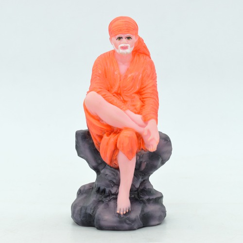 Sai Baba Statue|Shirdi Sai Baba Fiber Idol for Pooja Home Decoration/Temple/Gifting