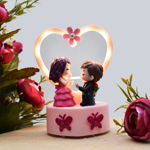 Couple Showpiece Valentine Day| LED Light For your Loved one