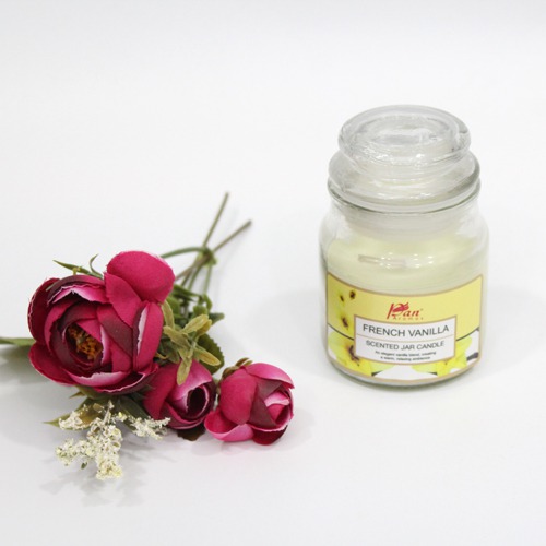 French Vanilla| Scented Jar Candle| Pan Aromas | Fragrant Scented Candle | Home Decor Candle | Scented Candle