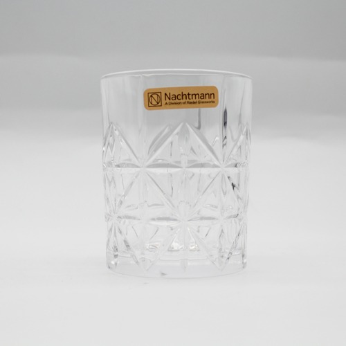 Scotch Whiskey Glass with Flower Cut Design | 4 pcs | Crystal Whiskey Glasses Set Of 4 Piece Bar Glass for Drinking Bourbon, Whisky, Scotch, Cocktails, Cognac- Old Fashioned Cocktail Tumblers