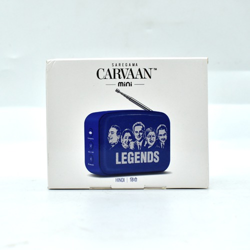 Saregama Carvaan Mini Hindi 2.0- Music Player Regal Blue