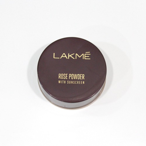 Lakme Rose Loose Face Powder with Sunscreen, Warm Pink, Face Makeup for a Rosy Glow - Matte Finish