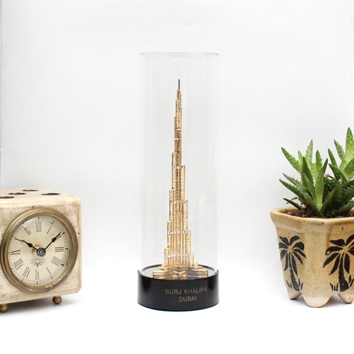 Miniature Burj Khalifa Showpiece (Golden)