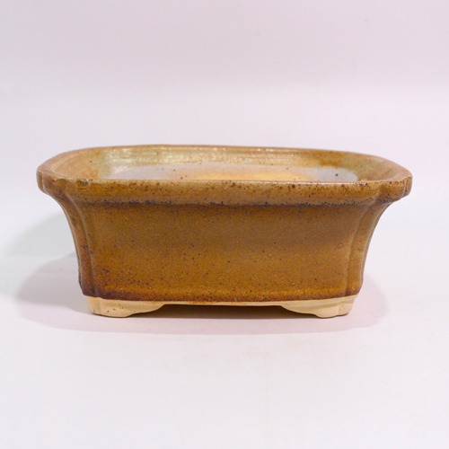 Brown Ceramic Rectangle Pot | Ceramic Pots for Indoor, Living Room, Plants, Planters, Flower pots, Gamla, Outdoor/ Ceramic Pots Planters for Home Decor