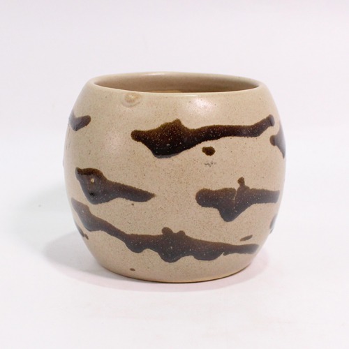 Ceramic Brown Matte planter Pot  | Garden and Living Room Decorative Small Ceramic Planter