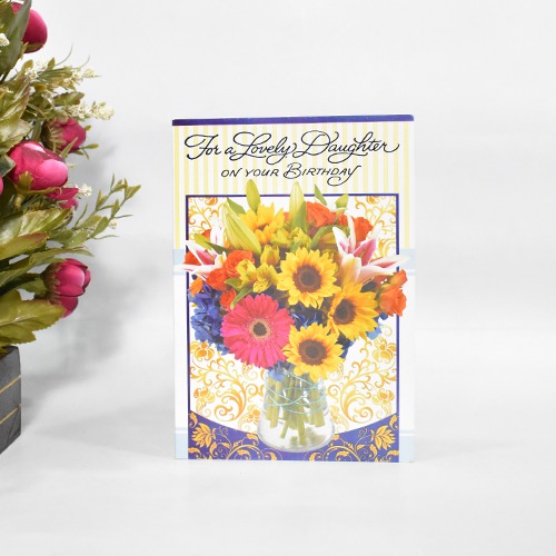 For Lovely Daughter On Your Birthday Card | Greeting Card