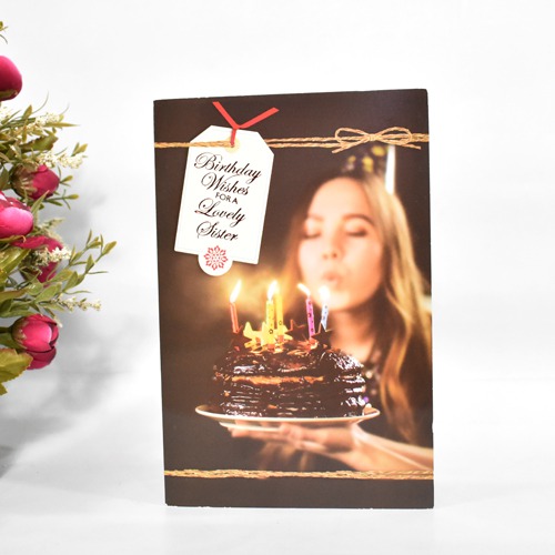Birthday Wishes for a Lovely Sister |Greeting Card
