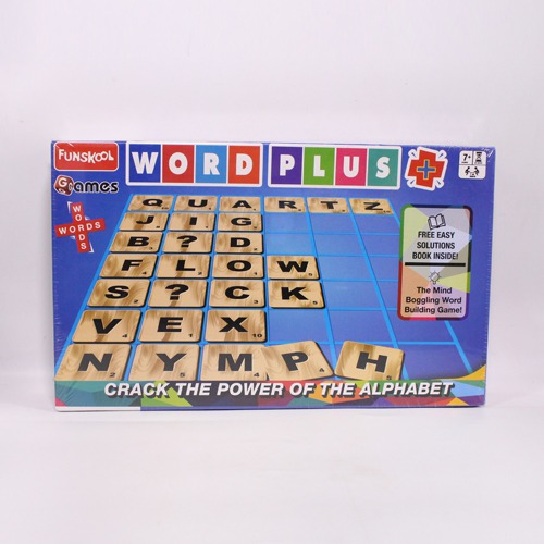 Funskool Games - Word Plus, Educational Word Building Game, Kids & Family