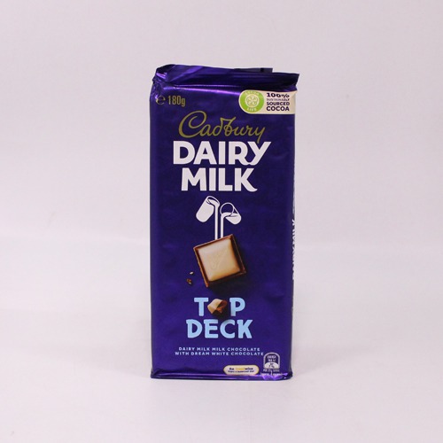 Cadbury Dairy Milk Top Deck with Dream White Chocolate Bar