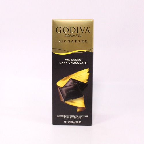 Godiva 90% Dark Chocolate Bar