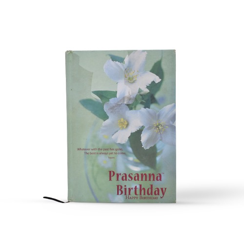 Prasanna Birthday Notebook | Notebook | Diary | Birthday Wish Diary