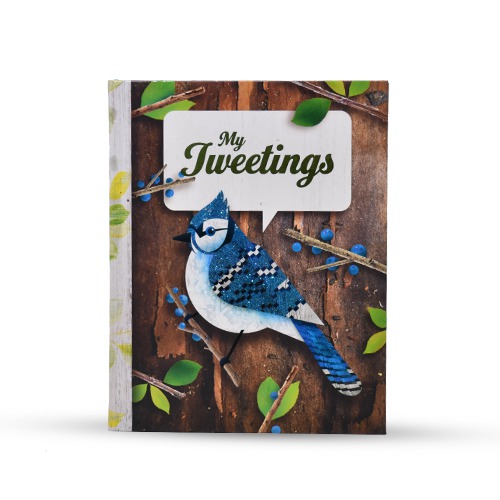 My Tweeting Notebook | Notebook | Diary | Personal Diary | Home And Office Use