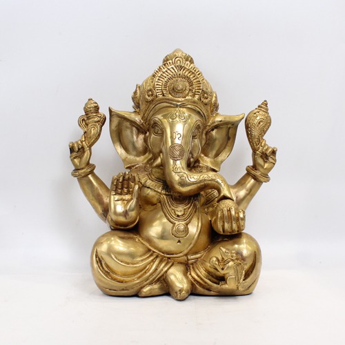 Brass Lord Ganesha Religious Statue For Home Decor
