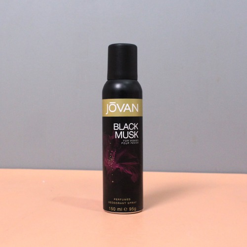 Jovan Black Musk Body Spray for Her, 150ml