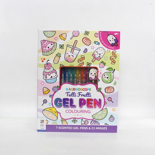 Kaleidoscope Tutti Frutti Gel pen Coloring  Kit For Kids