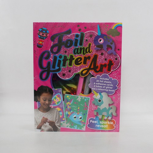 Foil And Glitter Art Kit | Activity Kit For Kids
