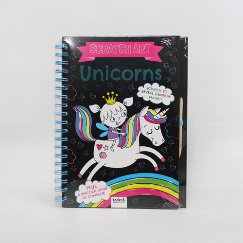 Unicorn Scratch Art | Activity Books | Magic | Mystical | Fairy tales