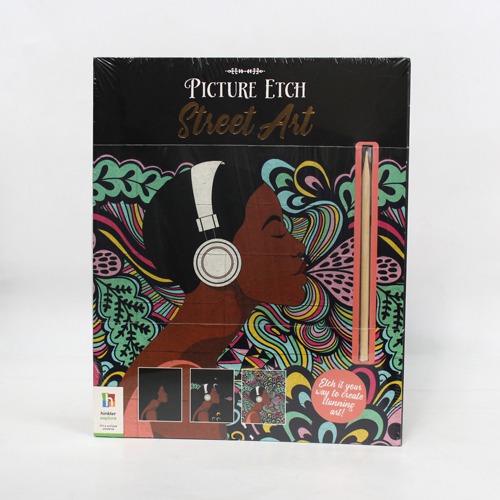 Picture Etch Street Art Creation Activity Book