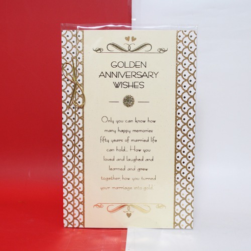 Golden Anniversary Wishes | Anniversary Greeting Card