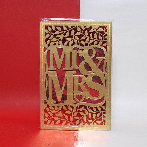 Mr. And Mrs. | Anniversary Greeting Card