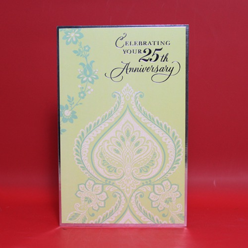 Celebrating Your 25th Anniversary |Anniversary Greeting Card