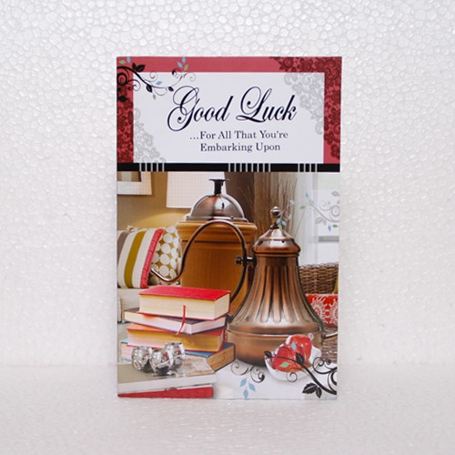 Good Luck... For All That You're Embarking Upon| Best Wishes Greeting Card