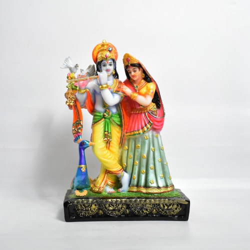 Radha Krishna Murti With Peacock And Birds | Decor Your Home | Office And Gift Your Relatives
