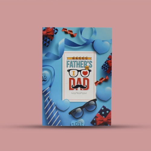 Father's Day | I Love Dad| Father's Day Greeting Card