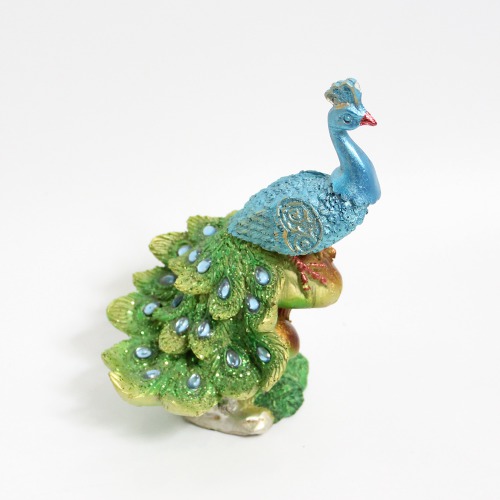 Peacock Standing Table Top Decorative Showpiece Beautifully Designed Peacock Home Decor Table