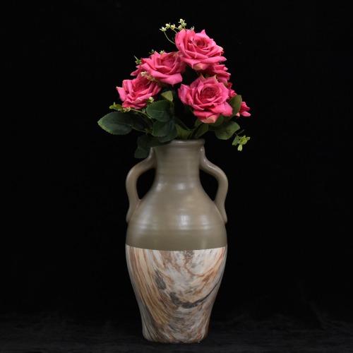 Flower Pot For Artificial Flowers Home Decoration | Flower Vase for Living Room and Office | Ceramic Flower Vases